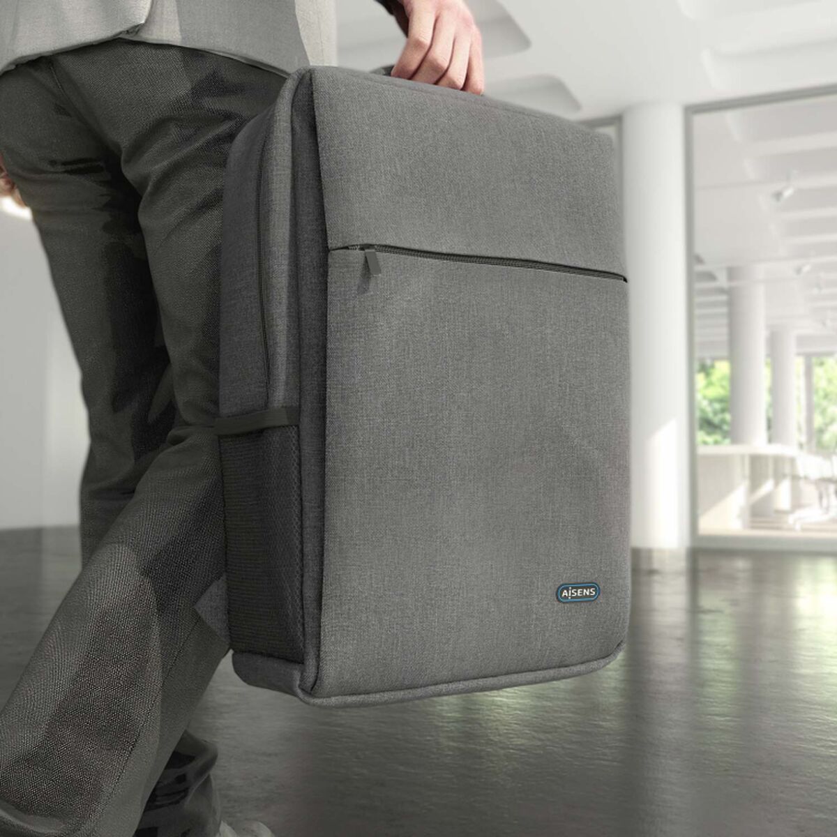 Laptoptas Aisens ASBG-BP081-GR Grijs 17"